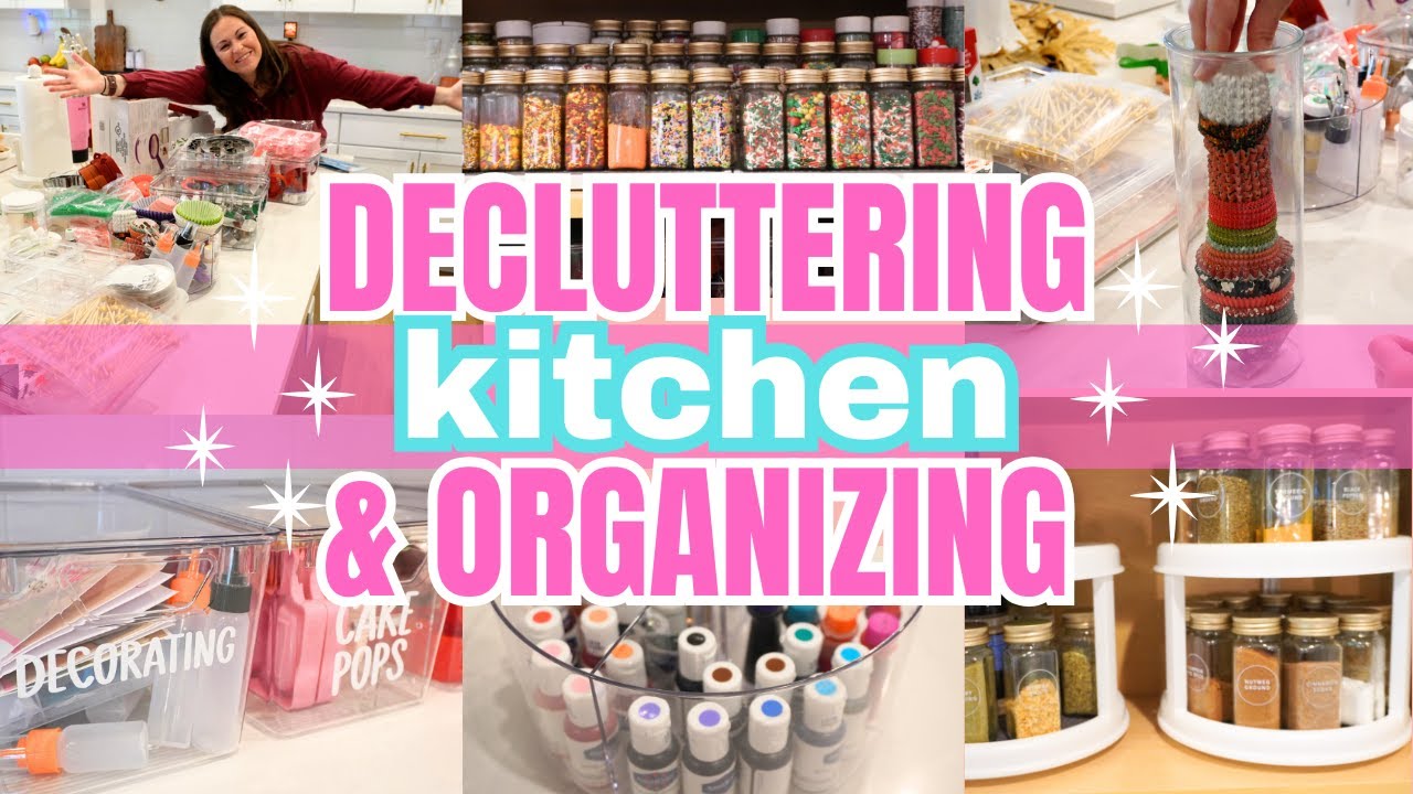 Kitchen Declutter and Organize! How To Declutter and Organize ! Kitchen Organization Ideas Amazon