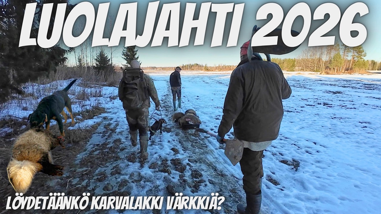 Luolajahtia Pohjanmaalla | 2026