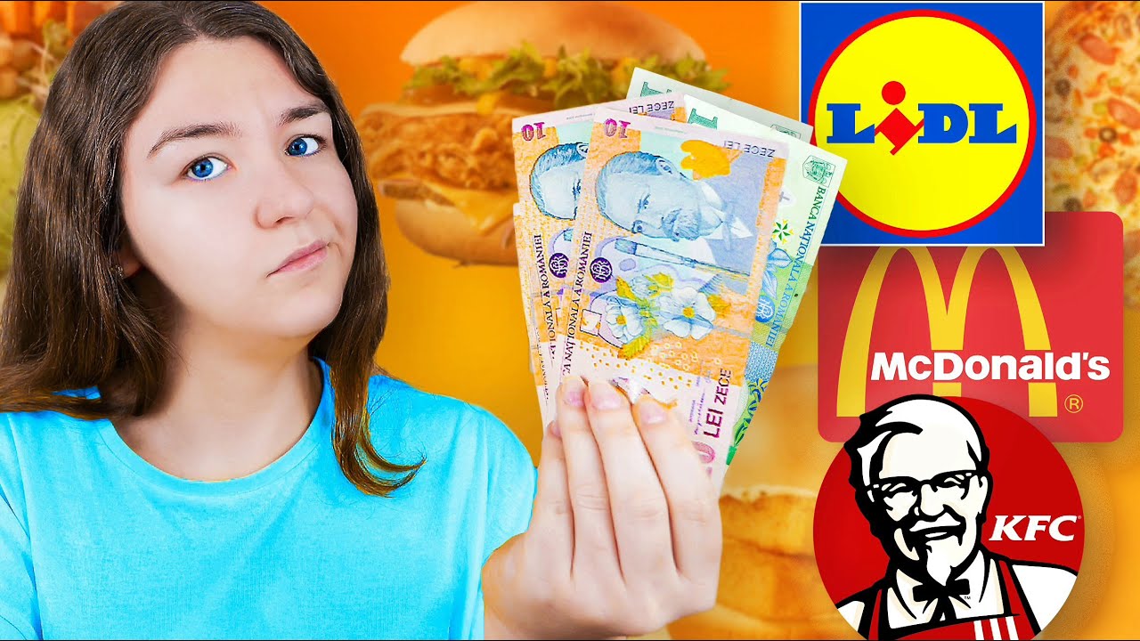 Unde mananci bine cu 24 de lei? Lidl, McDonald's, Kaufland, KFC, Profi, Carrefour (2023)