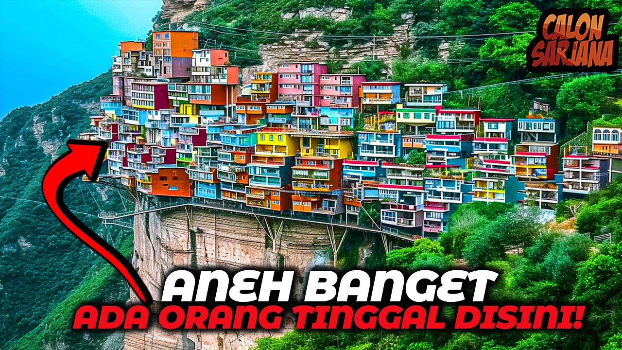 Tempat Tinggal Teraneh dan Terunik yang Cuma Ada 1 di Dunia Ini..