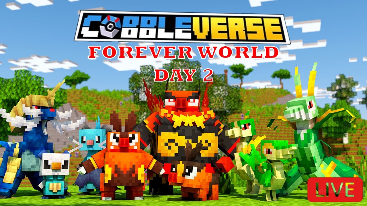 THE BEGINNING OF MY COBBLEMON FOREVER WORLD!