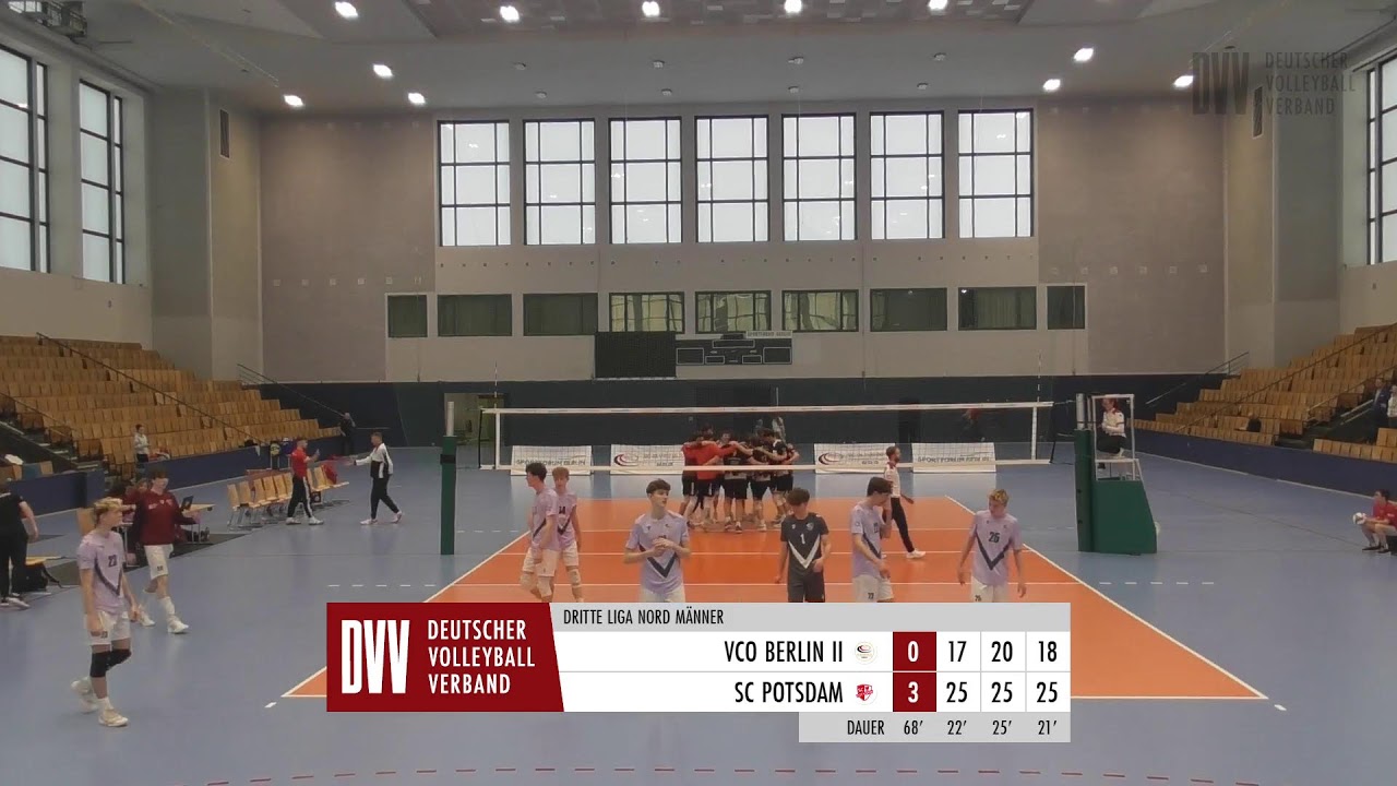 VCO Berlin 2 - SC Potsdam | 3. Liga Nord Männer 2025/26