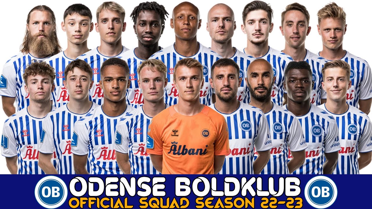 Odense Boldklub Full Official Squad 2022/23 + New Player's | Superliga (Denmark) Season 2022-23
