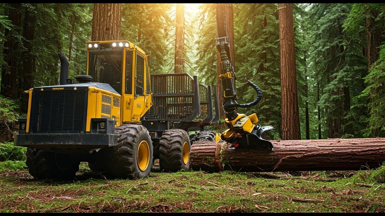 High-Tech Forestry Machines That Save Time & Effort