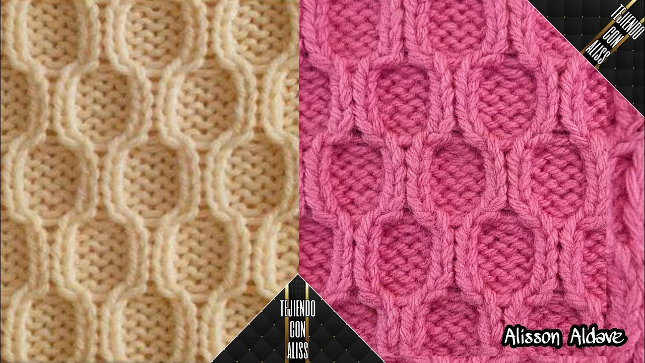 Trenza buddy simple tejido a dos agujas o palitos  - #188 - Alisson Aldave
