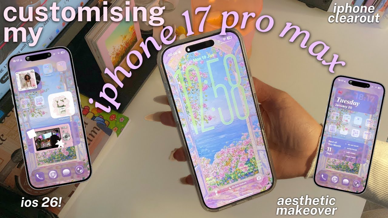 Преображаю свой iPhone 17 Pro Max! ♡