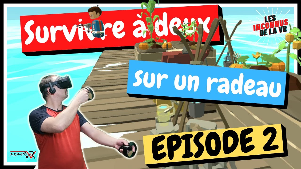 On à pas le temps de s'ennuyer dans ce jeu [OCEAN CRAFT #2 avec Luigiko FR|VR]