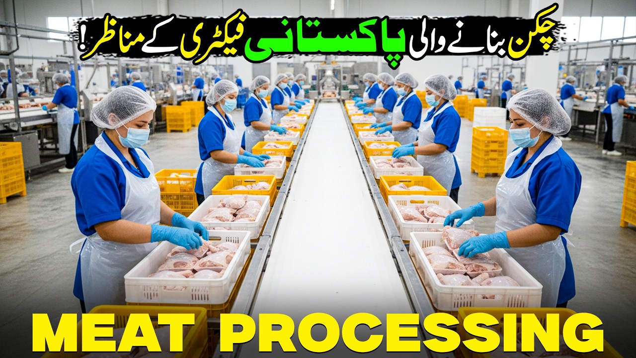 100% Halal Modern Chicken Meat Processing In Pakistani Factory | Made In Pakistan