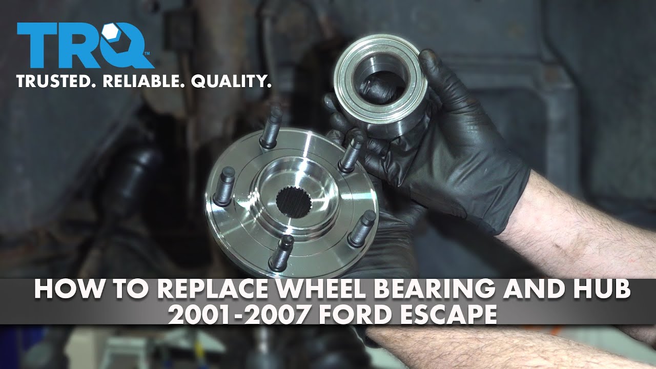 Как заменить ступичный подшипник и ступицу Ford Escape 2001-2007