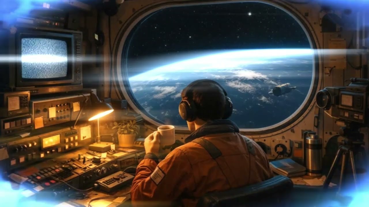 Sci-fi Lofi Mix from Space 🚀Relaxing Beats for Studying & Working 📚 Calm your Mind 🎶