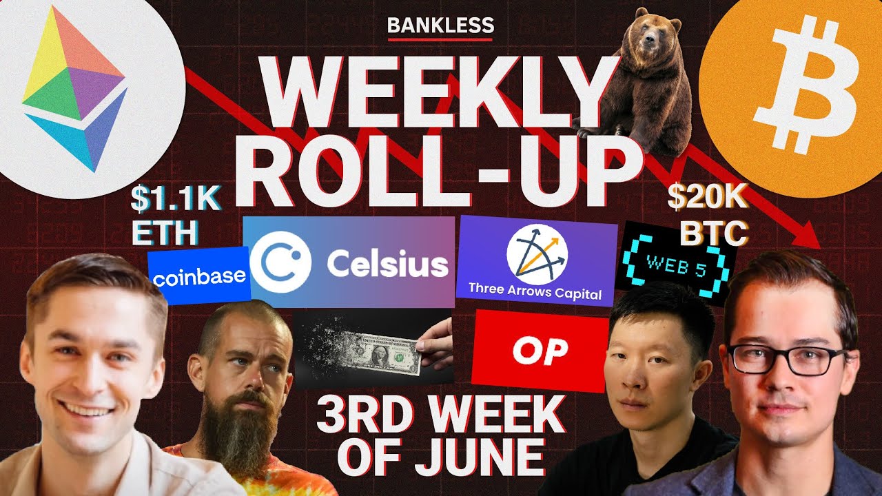 Crypto Crash | Celsius Insolvent? | 3AC Su Zhu | Interest Rate Hike | Jack Dorsey Web5 | Inflation