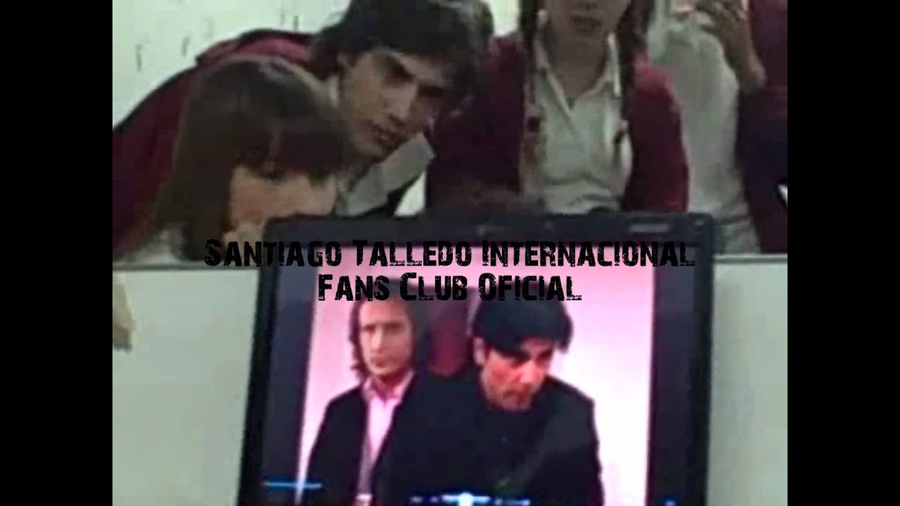 Santiago Talledo - Mirando bloopers con los chicos de Patito Feo