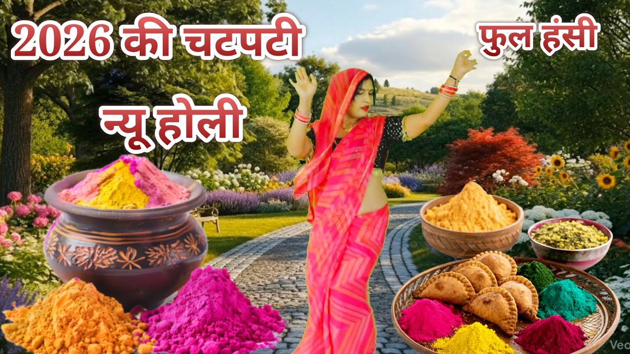 2026 की न्यू होली// होली में हमको राजा ले आइओ करधनिया ननद के भाईया हमारे लागो सइया// bablu shastri 