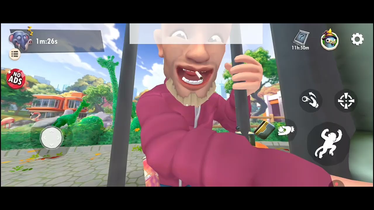 I ESCAPED THE ZOO! - I Am Monkey VR Gameplay