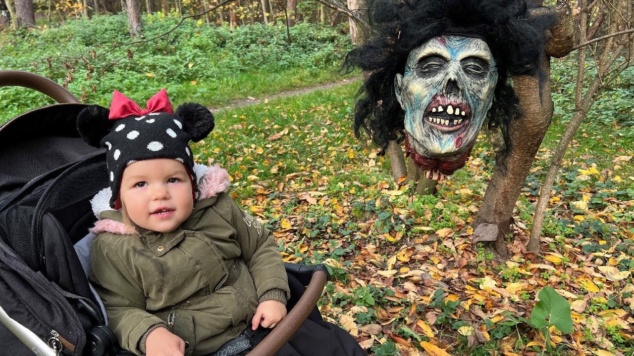 Noční strašidelný les Hostivařský lesopark Praha - Halloween na Hájích