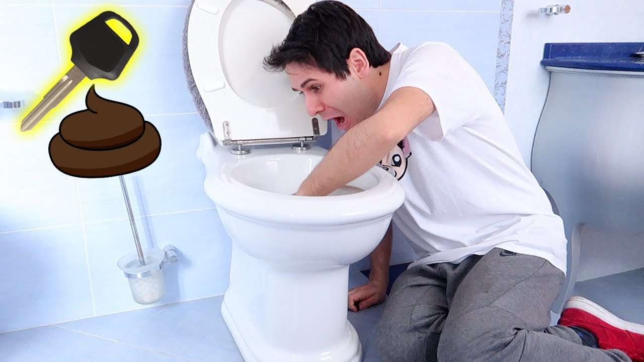 HO PERSO LE CHIAVI DELLA MOTO NEL GABINETTO! *scusa Lu&igrave;*