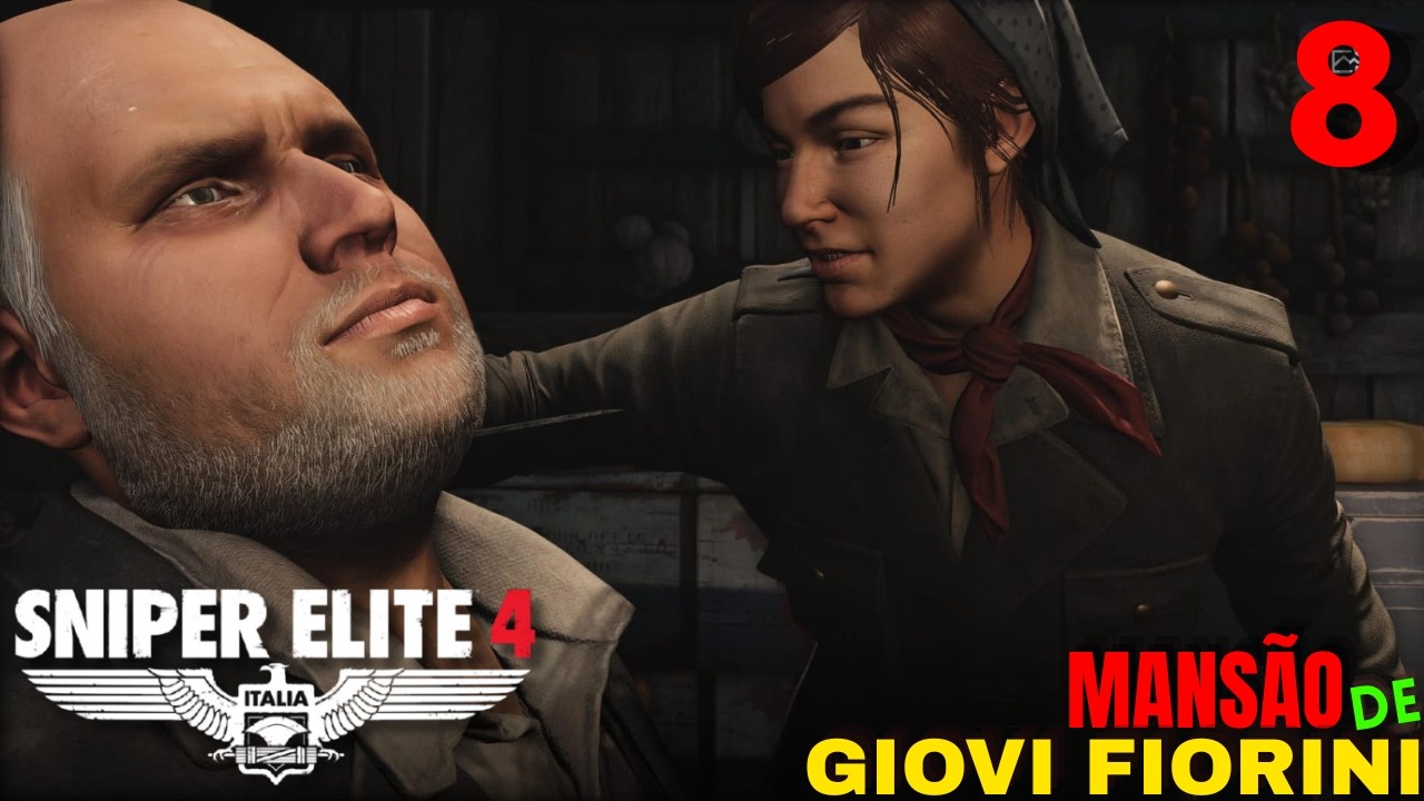 SNIPER ELITE 4  | Mansão de giovi fiorini