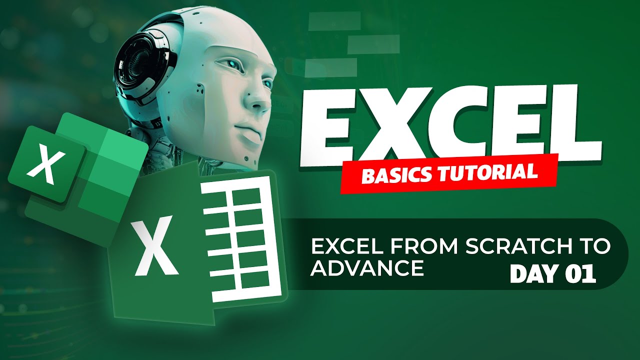 Excel From Scratch to Advance with KD | Day 01: Excel Basics - Sinhala Tutorial