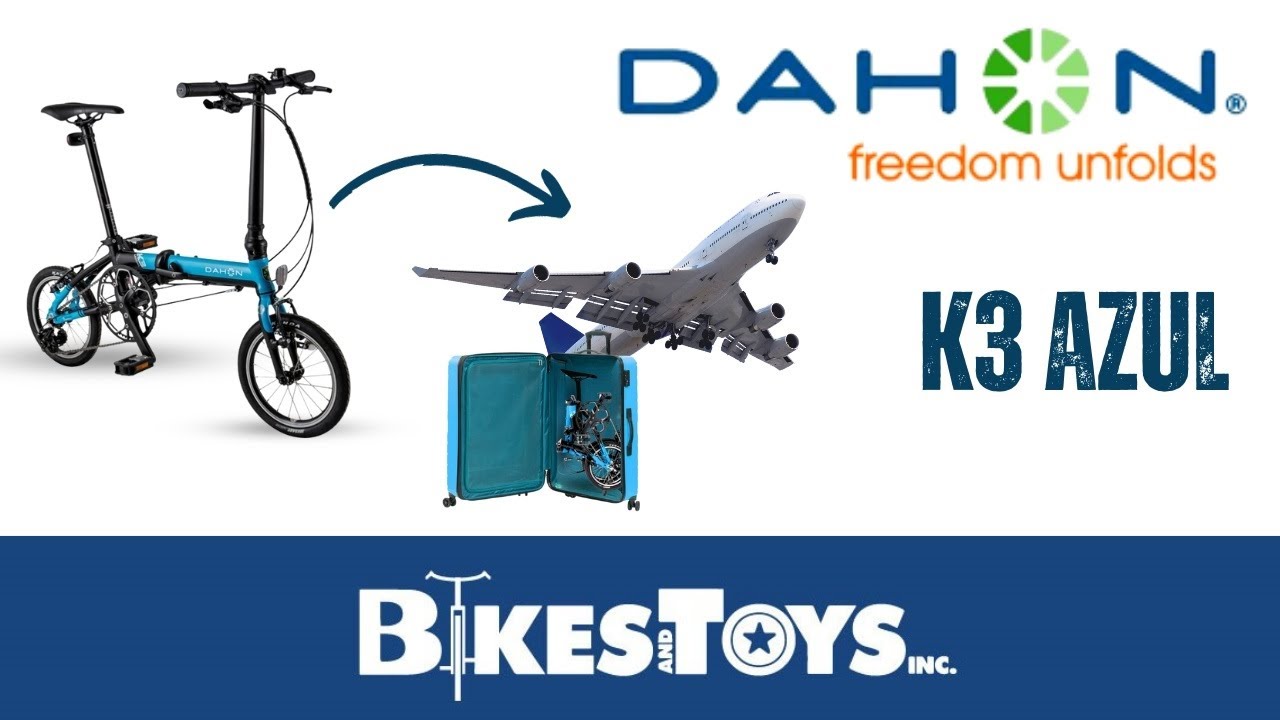 Bicicleta 🚴‍♀️ plegable Dahon K3 ✈️review en Español