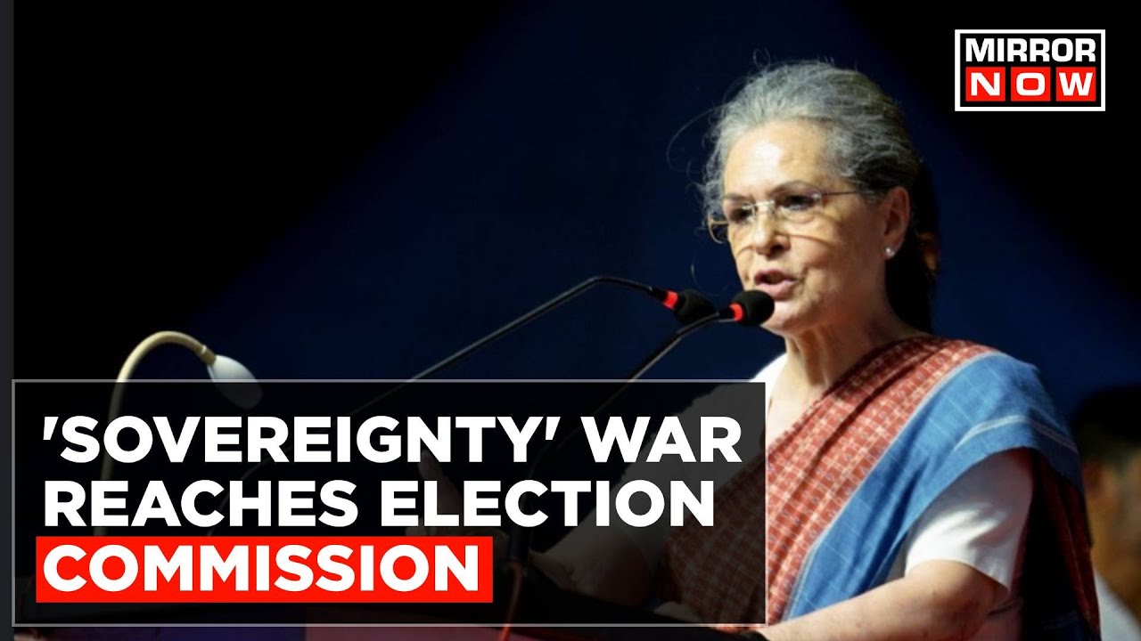 BJP Moves EC For FIR Against Sonia Gandhi Over 'Sovereignty' Remark In Karnataka | Top News