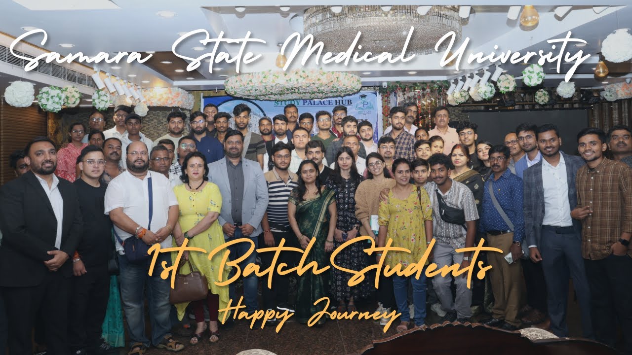 1ST YEAR MBBS STUDENTS PRE - DEPARTURE CEREMONY & FLYING TO RUSSIA |  (SamSMU) | DELHI- SAMARA