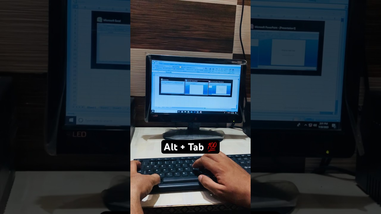 MultiTasking 💯👌🏻&ldquo;Master Your PC! 💻💡 Unleash Hidden Computer Tricks! 🔥🚀 #ComputerHacks