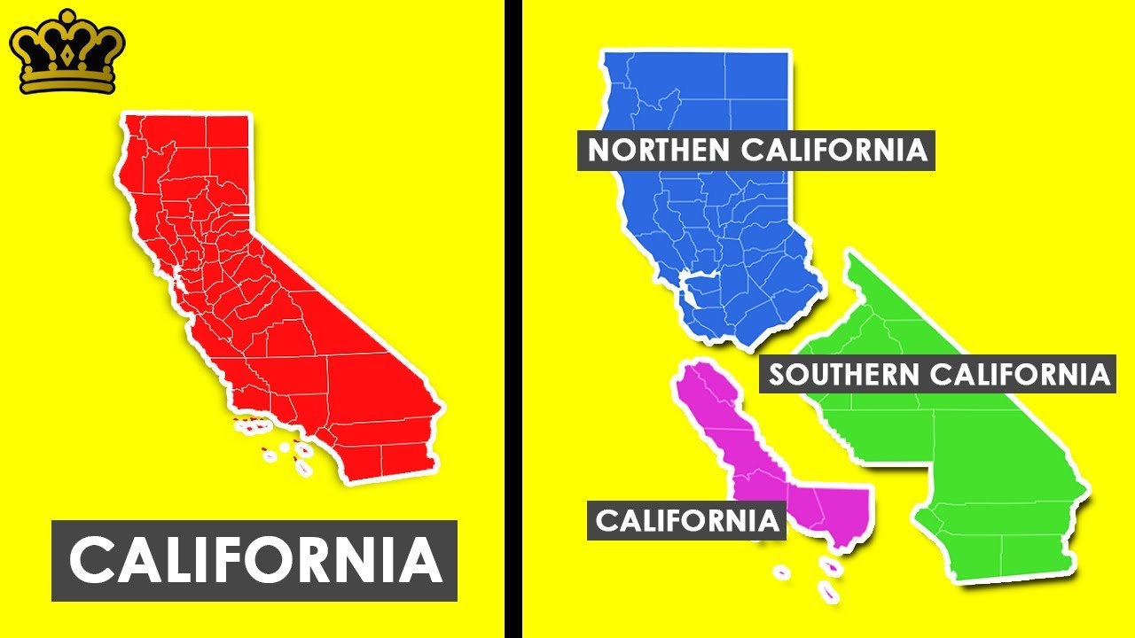 What If California Actually Splits Into Three States?