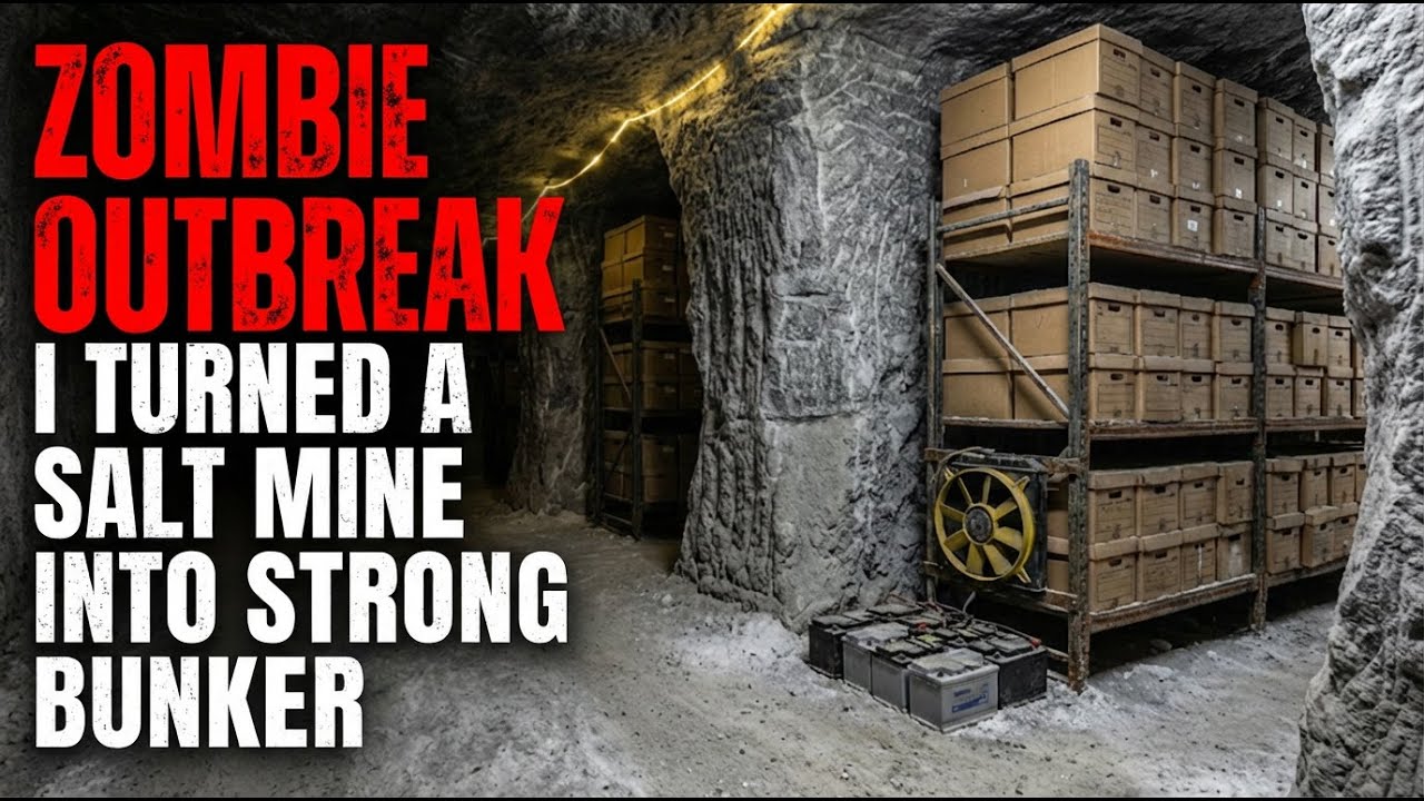 ZOMBIE OUTBREAK: I TURNED A SALT MINE INTO STRONG BUNKER | Structure Zero