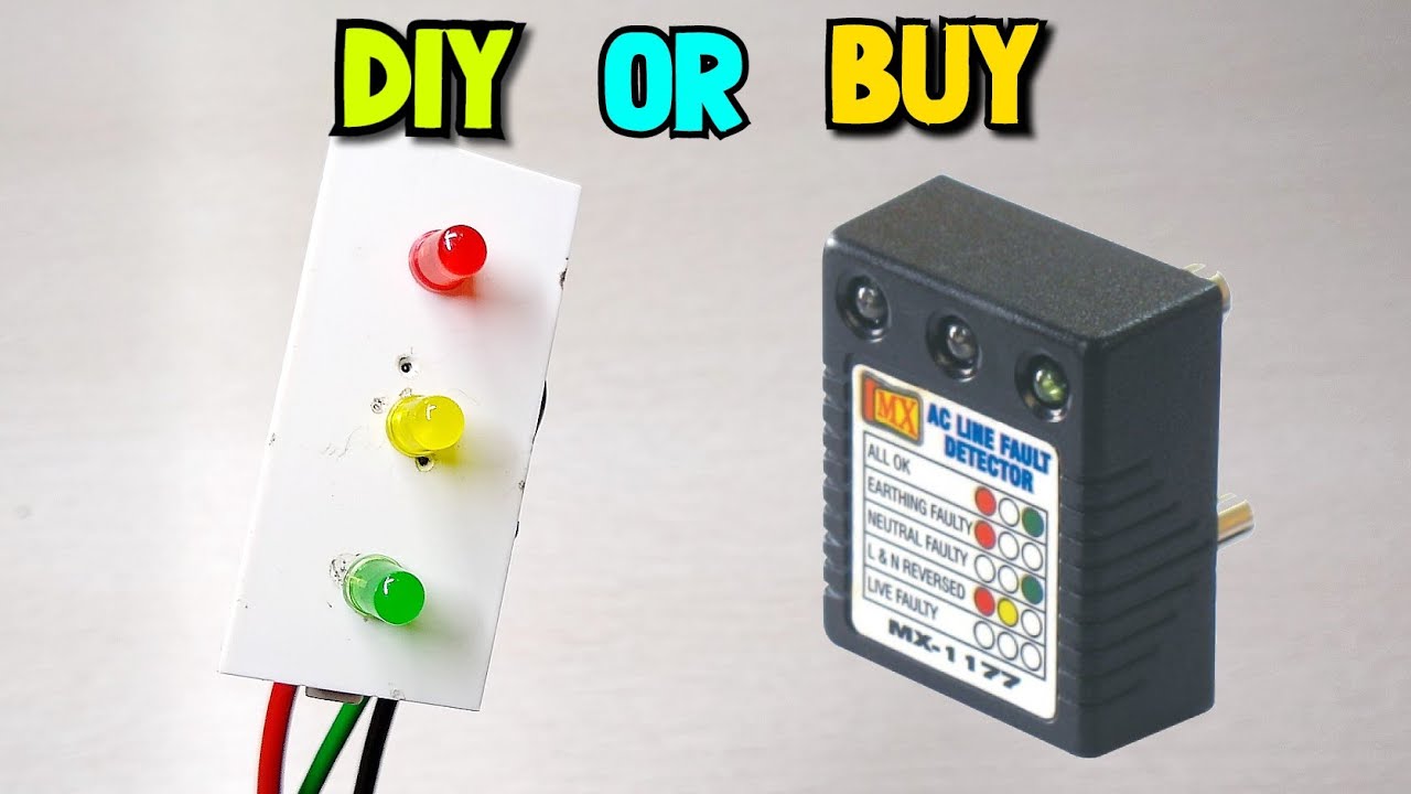 Ac Line Fault Detector | What is right | Lets See Inside |