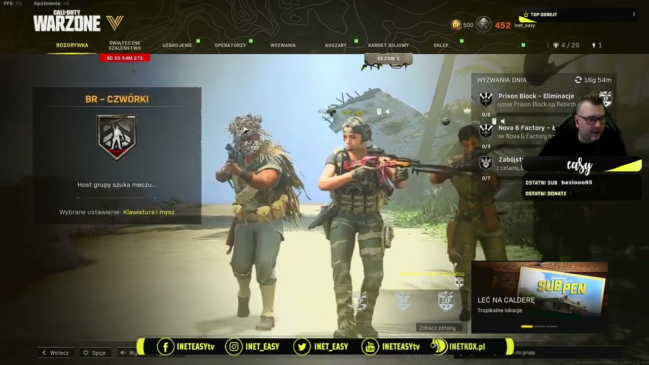 #inet_easy na #Twitch | Zdobywamy fragi!
