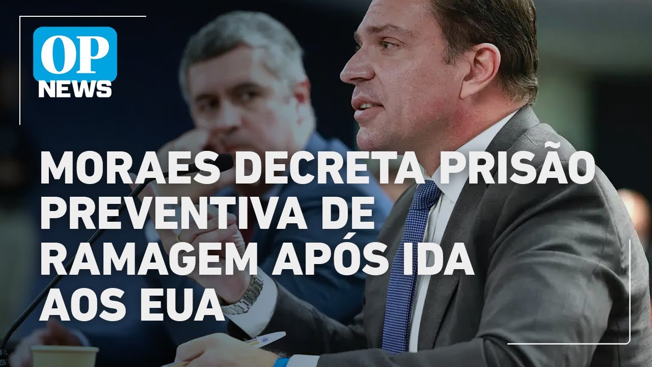 Moraes pede pris&atilde;o do deputado Alexandre Ramagem | O POVO NEWS