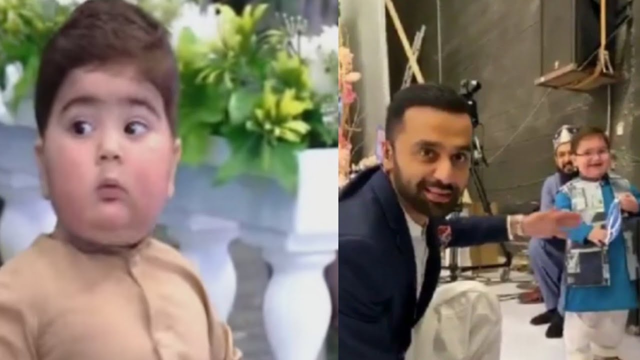 Waseem badami with Ahmed Shah and his brother