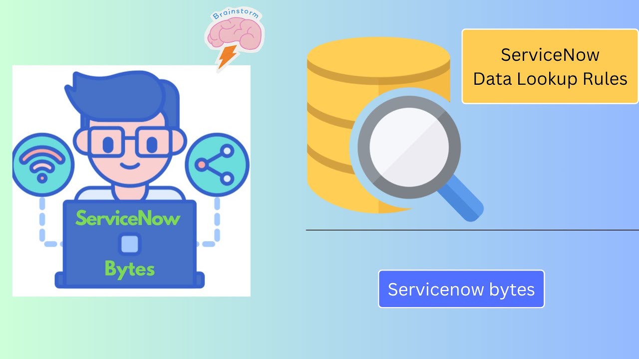 Правила поиска данных в ServiceNow: подробное описание | Пошаговая настройка и пример использования