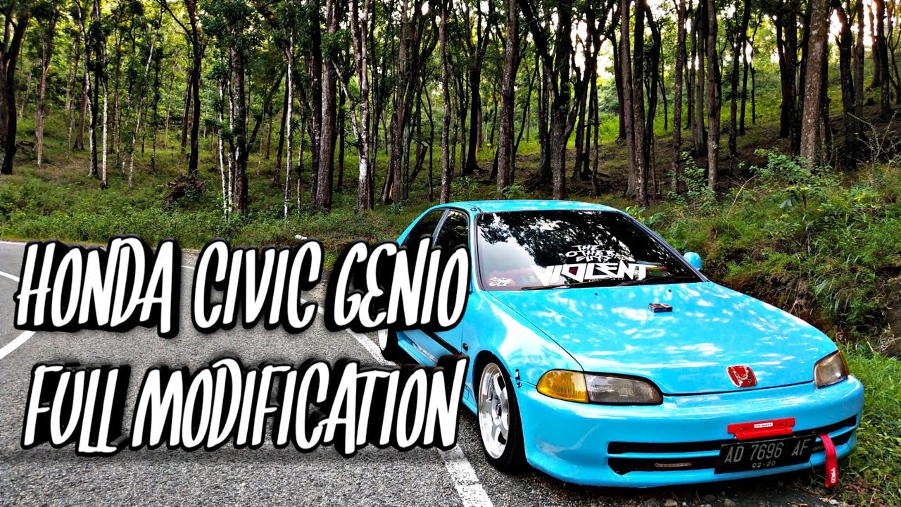 Honda civic genio modifikasi elegan