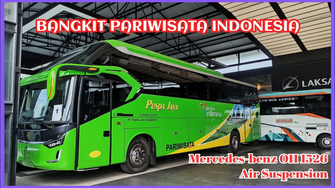 PUSPA JAYA SIAP MELAYANI PARIWISATA DENGAN SR3 HD PRIME‼️Air Suspension Mercedes-Benz
