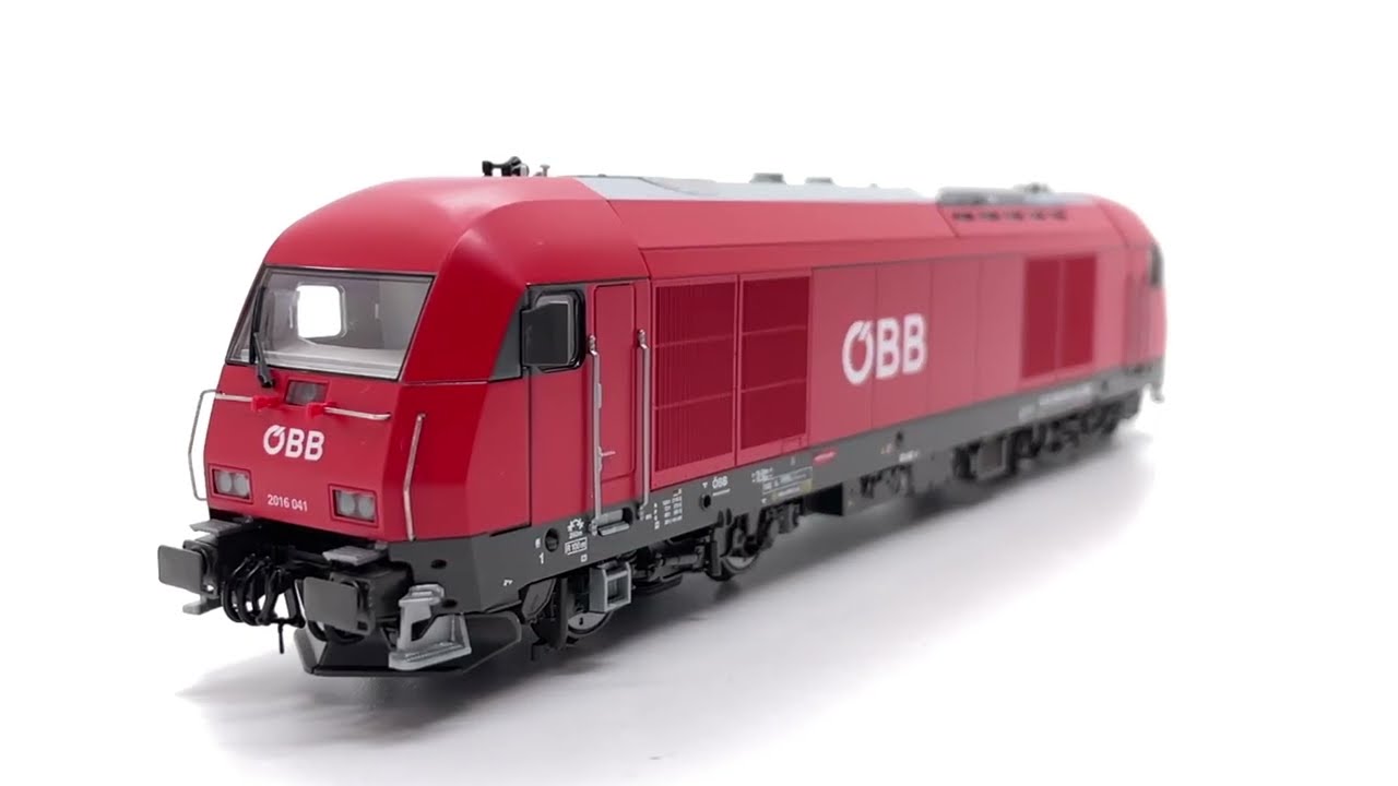 Modellbemutató: Roco ÖBB 2016 041 