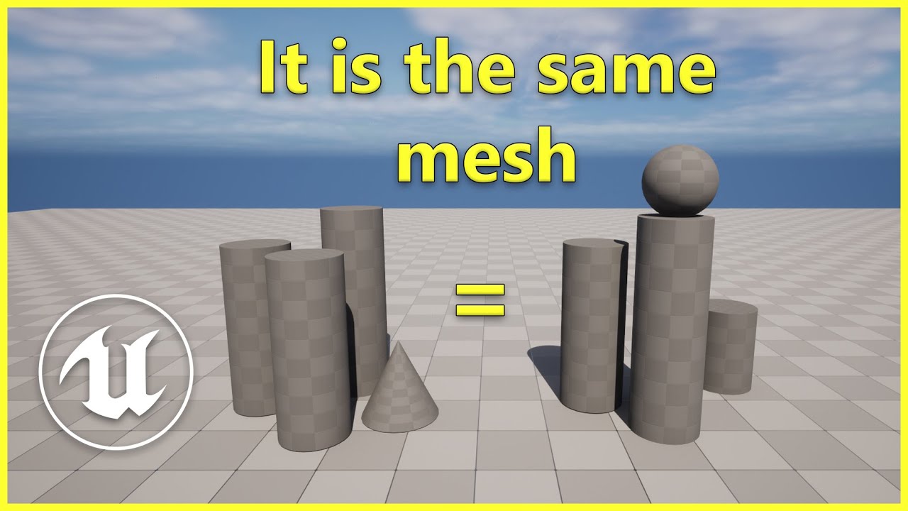 Multiple Mesh Variations in the Same Instanced Mesh | UE5