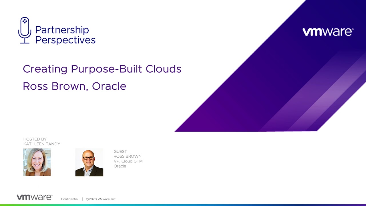 Creating purpose-built clouds &mdash; with Oracle&rsquo;s Ross Brown, VP of Product Marketing for Cloud GTM