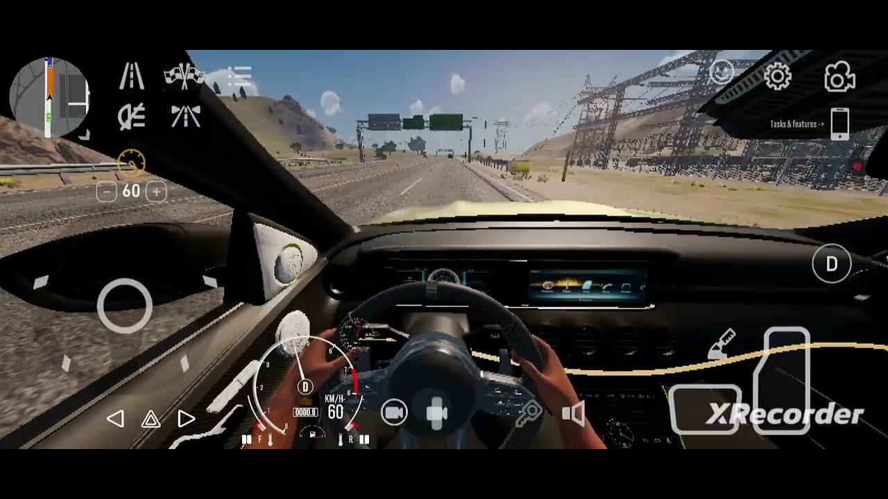 Car parking 2 (test driving mercedes e63 amg first person pov)