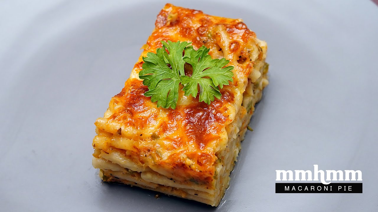 Рецепт макаронного пирога