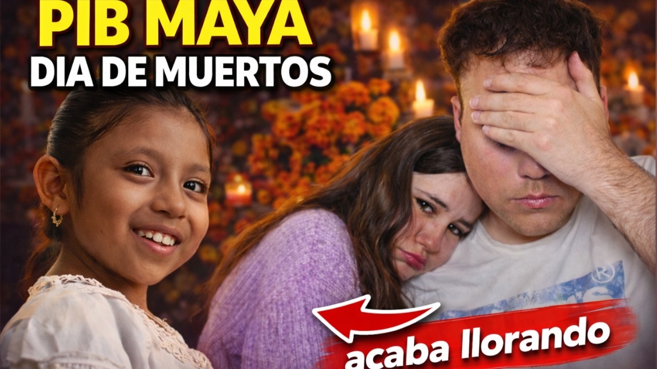 🇪🇸 ESPA&Ntilde;OLES ACABAN LLORANDO con EL D&Iacute;A de MUERTOS MAYA 🇲🇽😭 EL PIB *muy EMOTIVO*