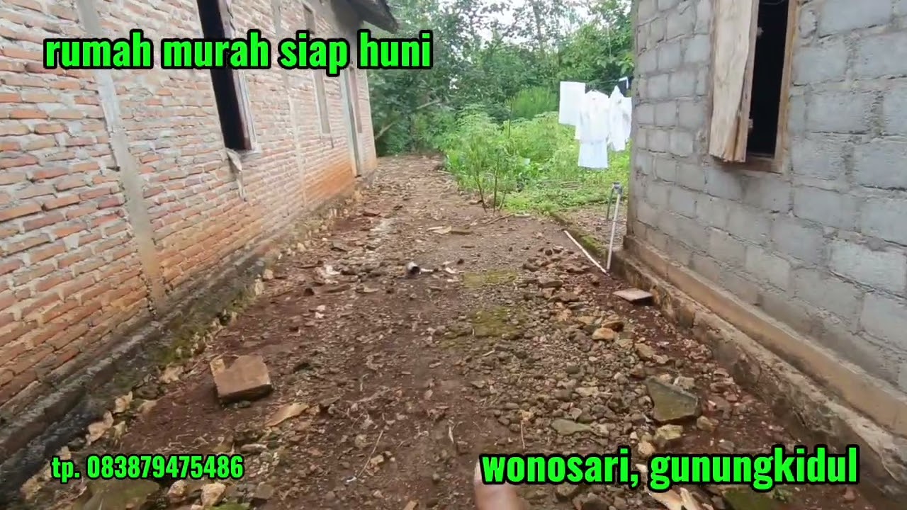 Jual rumah layak huni murah 195 juta nego