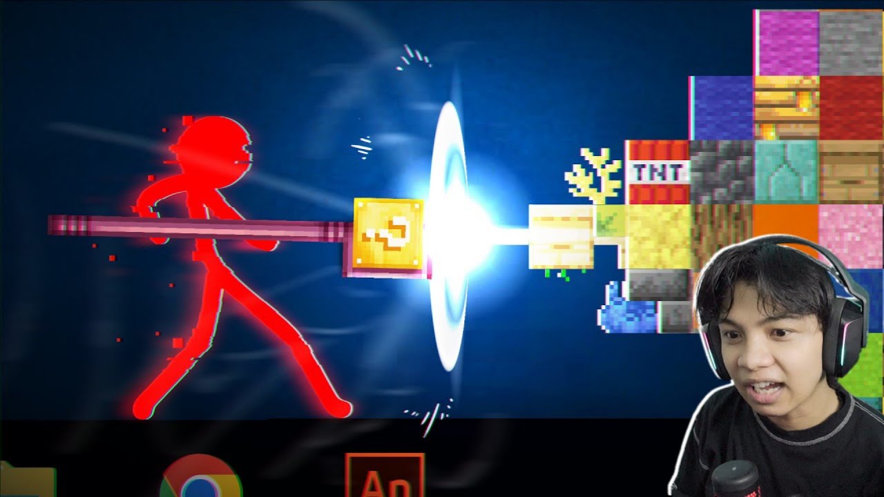 ANIMATION vs MINECRAFT EPISODE LUCKY BLOCK STAFF! FIX JADI EPISODE PALING SERU!