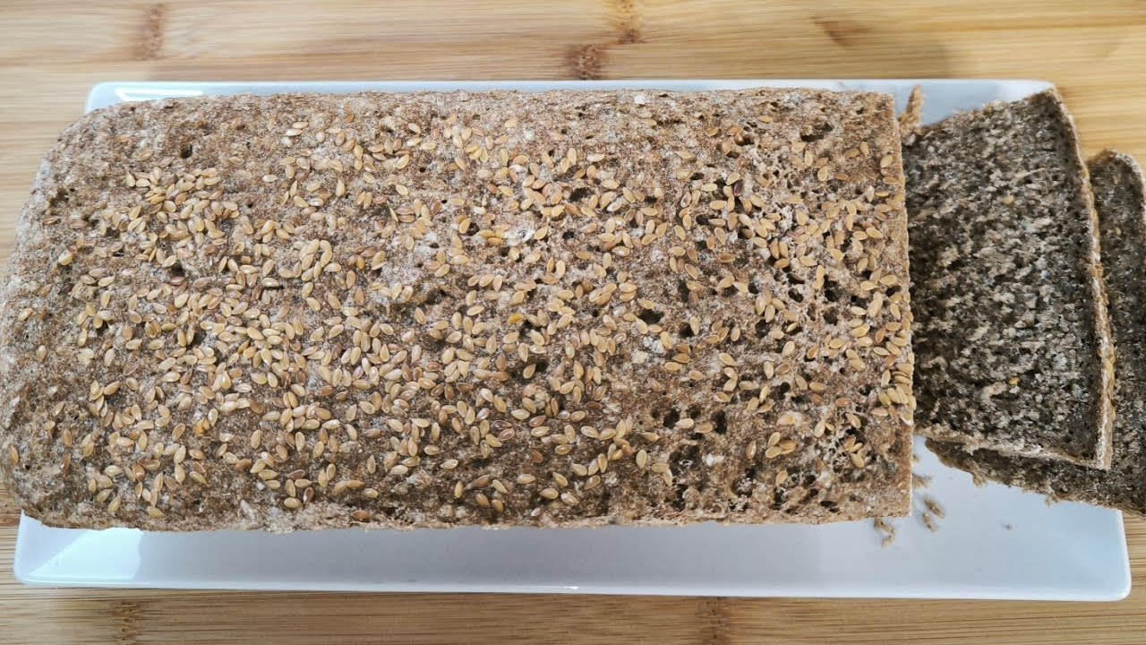 Fácil y Delicioso Pan Integral con Avena y Chía!!!!😋😋😋😋😋😋