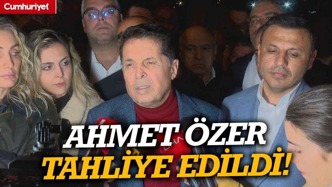 Ahmet Özer cezaevinden tahliye edildi: 'Özgürlüğün sevincini tam yaşayamıyorum'