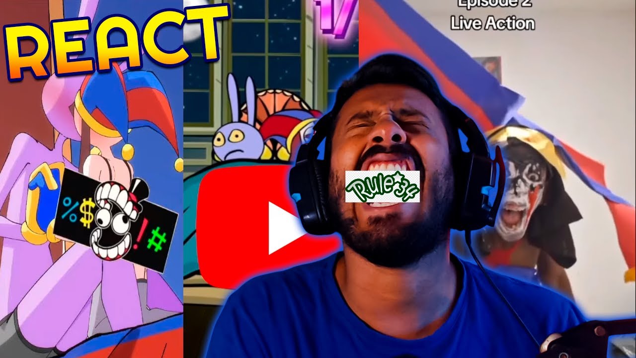 (+12) CORRO PERIGO! VENDO O QUE A COMUNIDADE DE DIGITAL CIRCUS FEZ NO TIK TOK! (É NOJENTO!)