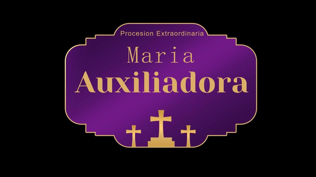 Procesion extraordinaria, Maria Auxiliadora, Malaga 2024