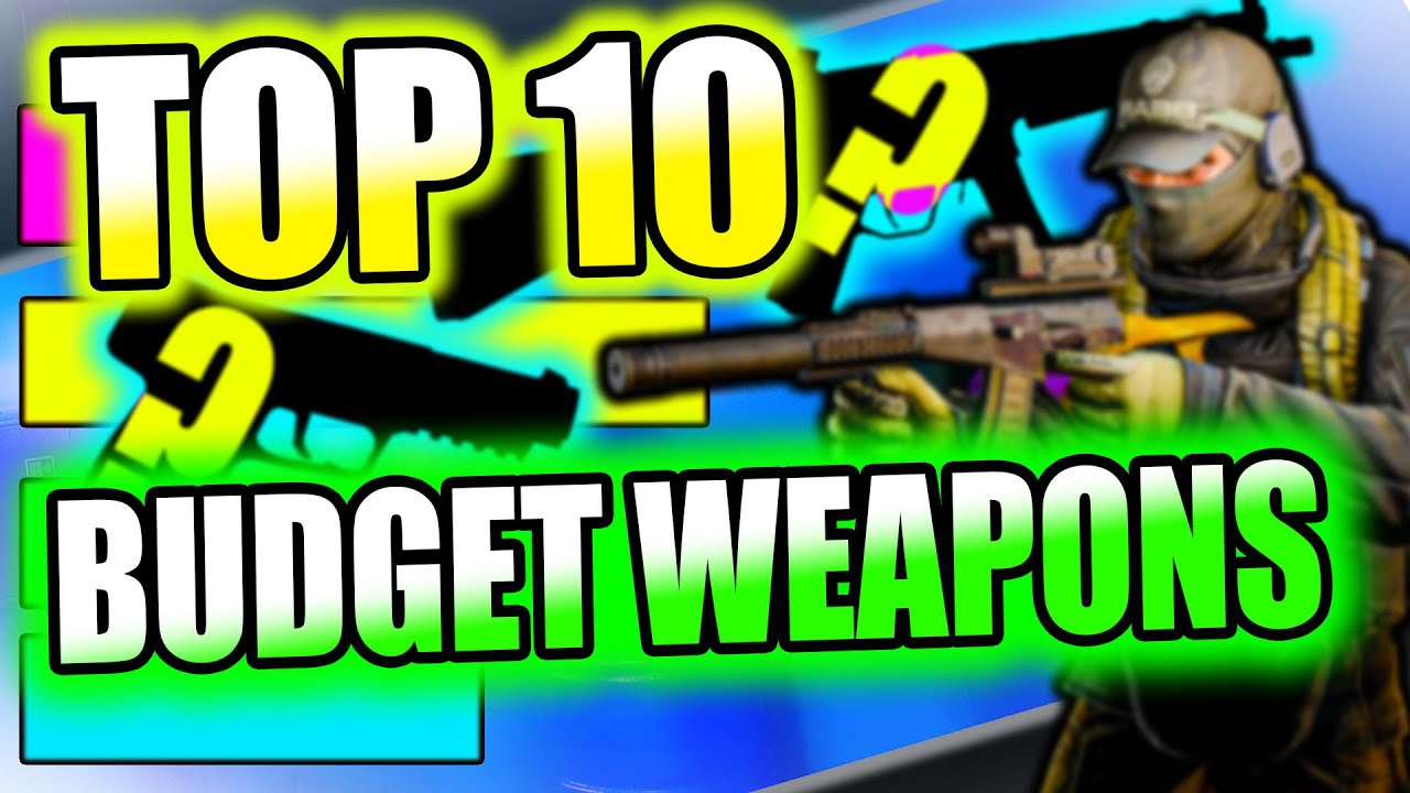 TOP 10 Best Budget Weapons in Escape from Tarkov 12.9 (+ 1 Bonus EFT 2021)