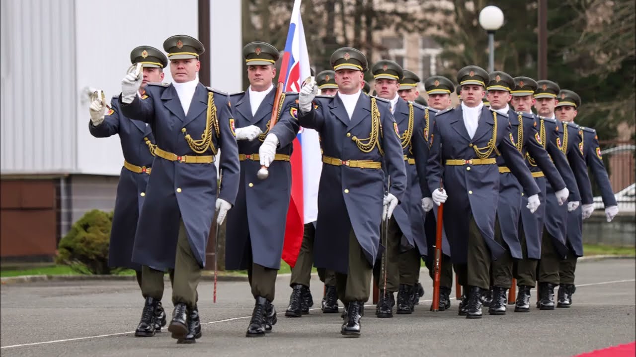 Pod Z&aacute;stavou Mieru - Under the Banner of Peace: Slovakian march