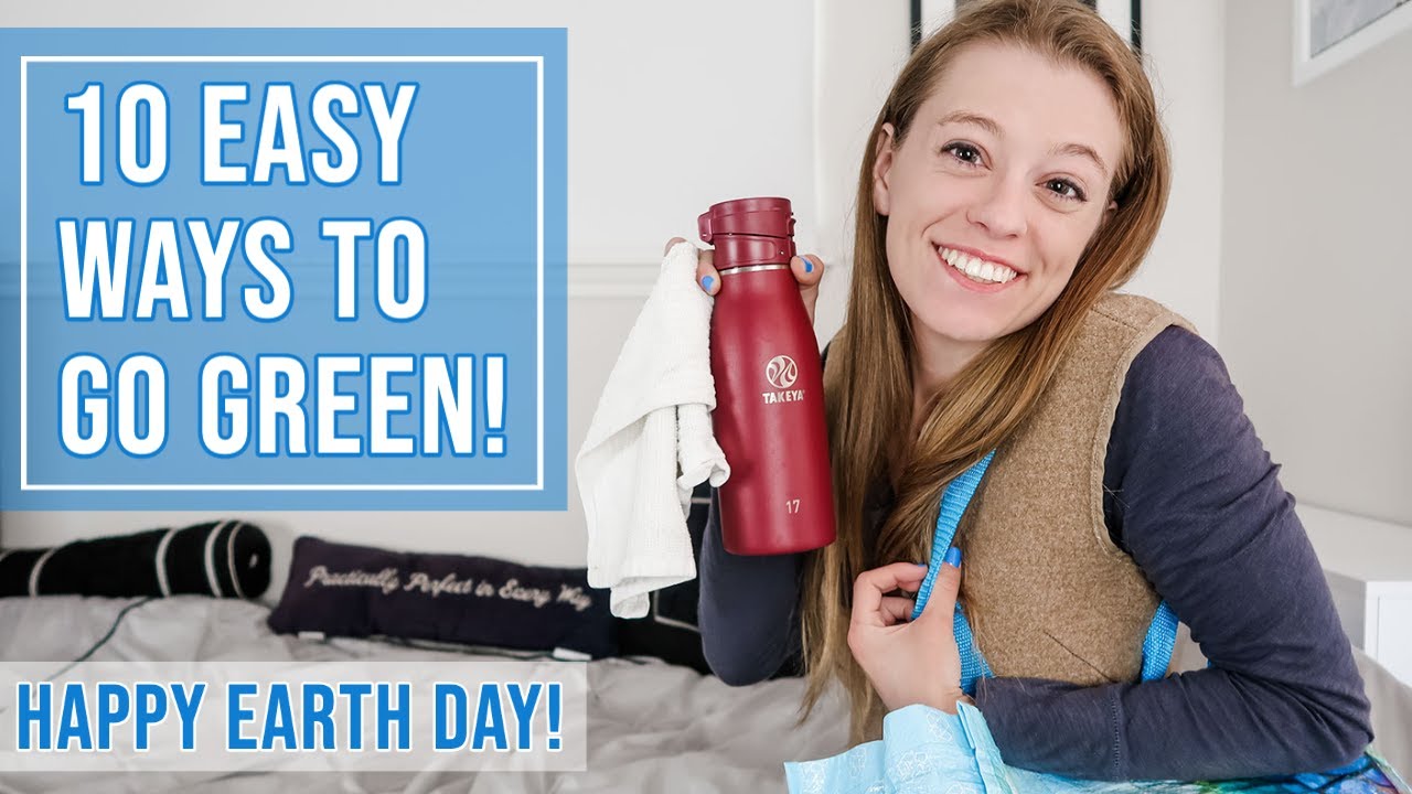 10 Easy Swaps | Low-Waste Lifestyle Products | HAPPY EARTH DAY! 🌎 | Hava Schultz